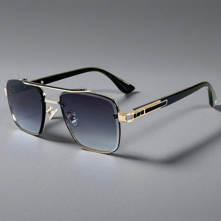 Elijah | Sunglasses Square Double Bridge UV400 Gradient Aviator