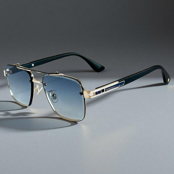 Elijah | Sunglasses Square Double Bridge UV400 Gradient Aviator