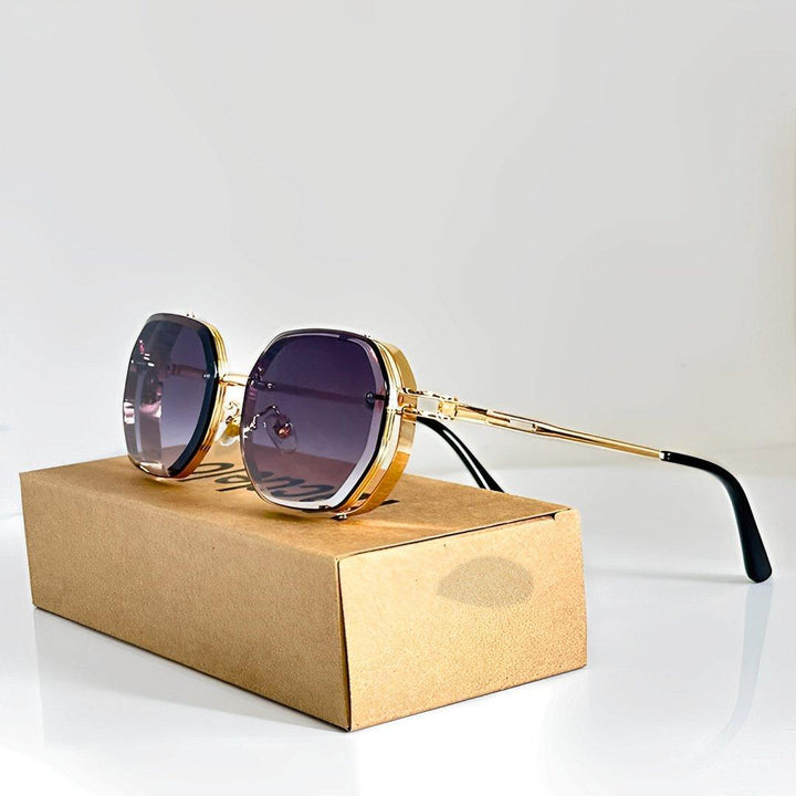 Emma | Sunglasses Aviator Style UV400 Protection Gradient Lens