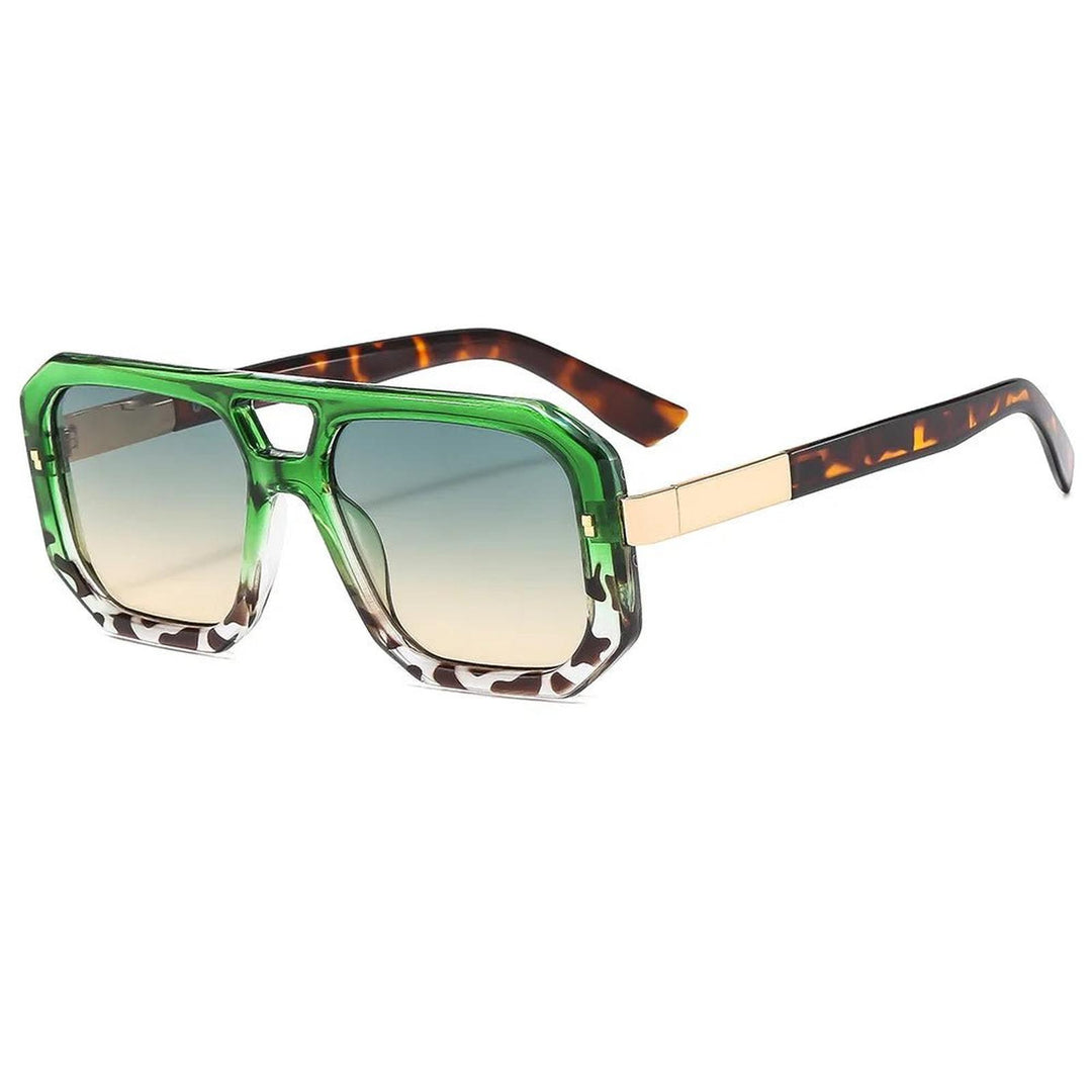 Ethan | Sunglasses Retro Aviator UV400 Protection Gold Accents