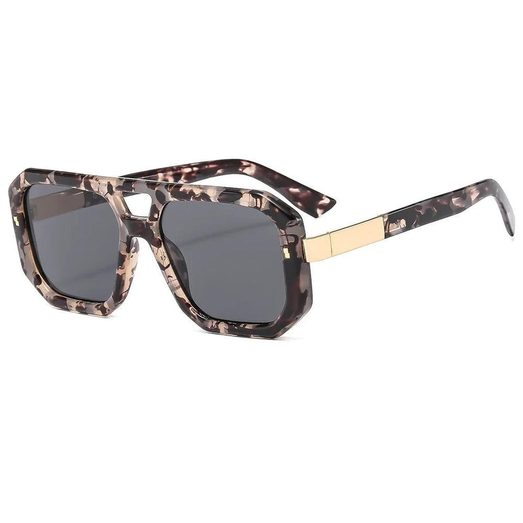 Ethan | Sunglasses Retro Aviator UV400 Protection Gold Accents
