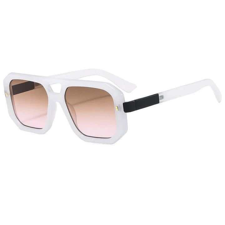 Ethan | Sunglasses Retro Aviator UV400 Protection Gold Accents