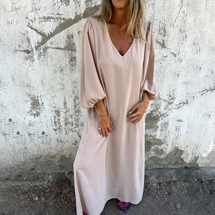 Fiona | Women's Long Sleeve Maxi Summer Dress