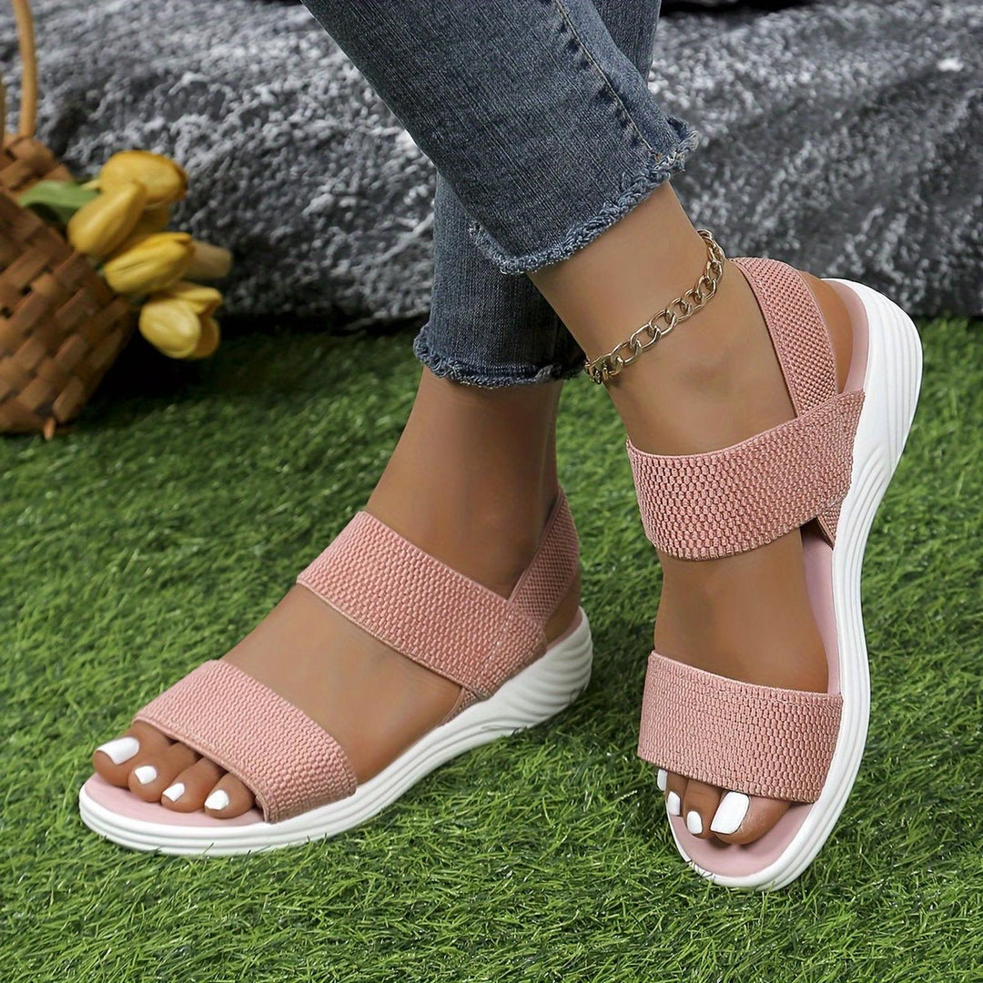 Grace | Cross-Strap Sandals Women's Cushioned Platform Comfort