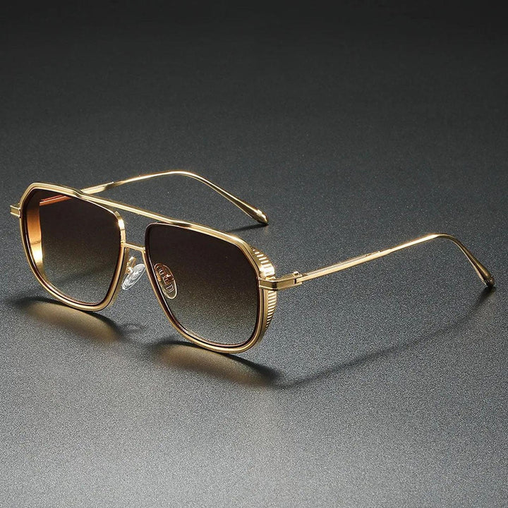 Grace | Sunglasses Aviator Metal Frame Gradient Lens UV Protection
