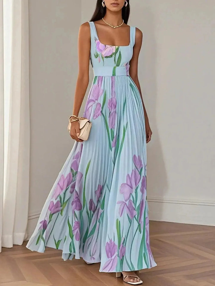 Hailey | Women’s Boho Floral Flowing A Line Dress
