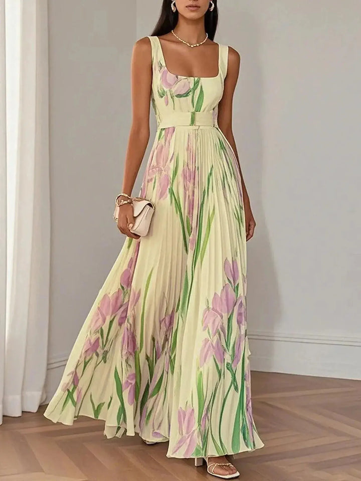 Hailey | Women’s Boho Floral Flowing A Line Dress