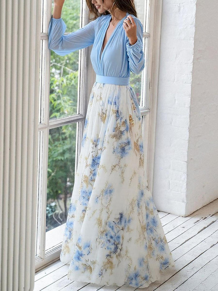 Hailey | Women’s Elegant Summer Maxi Dress Floral