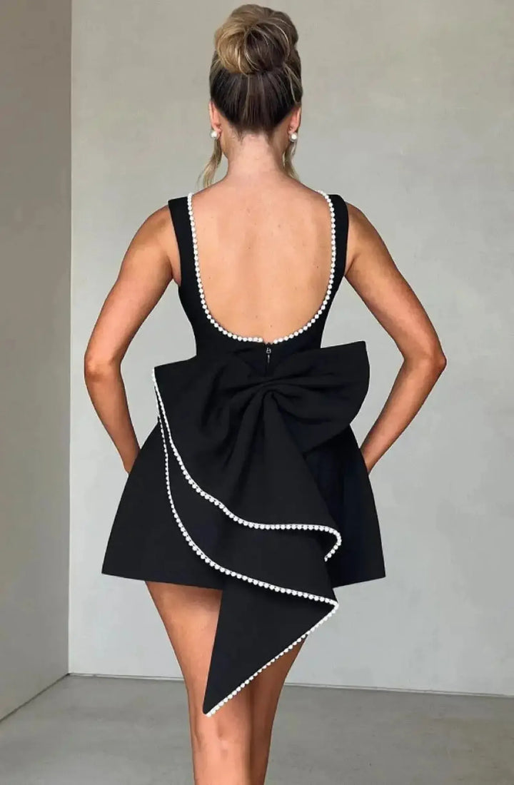 Hannah | Women’s A Line Wedding Guest Mini Dress