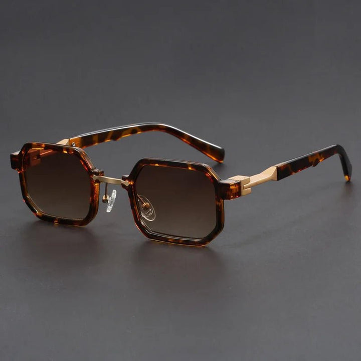 Harper | Sunglasses Hexagon Angular Frames UV400 Protection