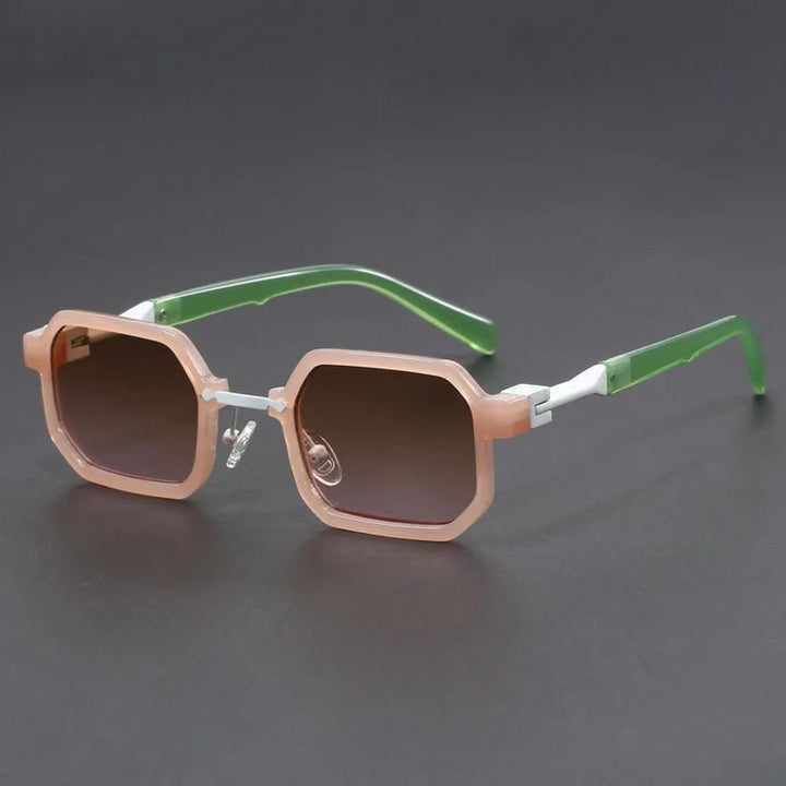 Harper | Sunglasses Hexagon Angular Frames UV400 Protection