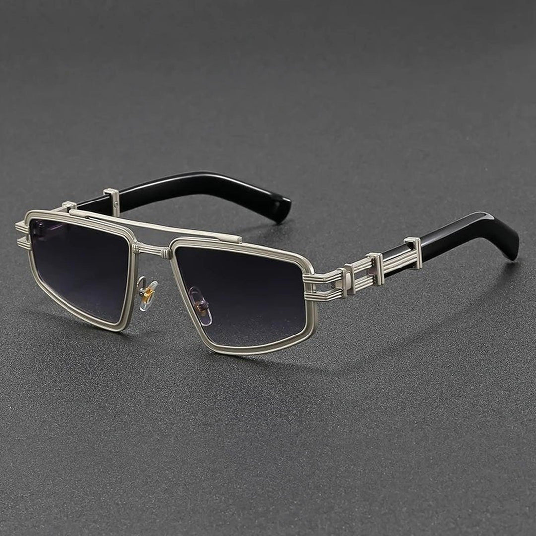 Henry | Sunglasses Retro Square Metal Frame UV400 Protection