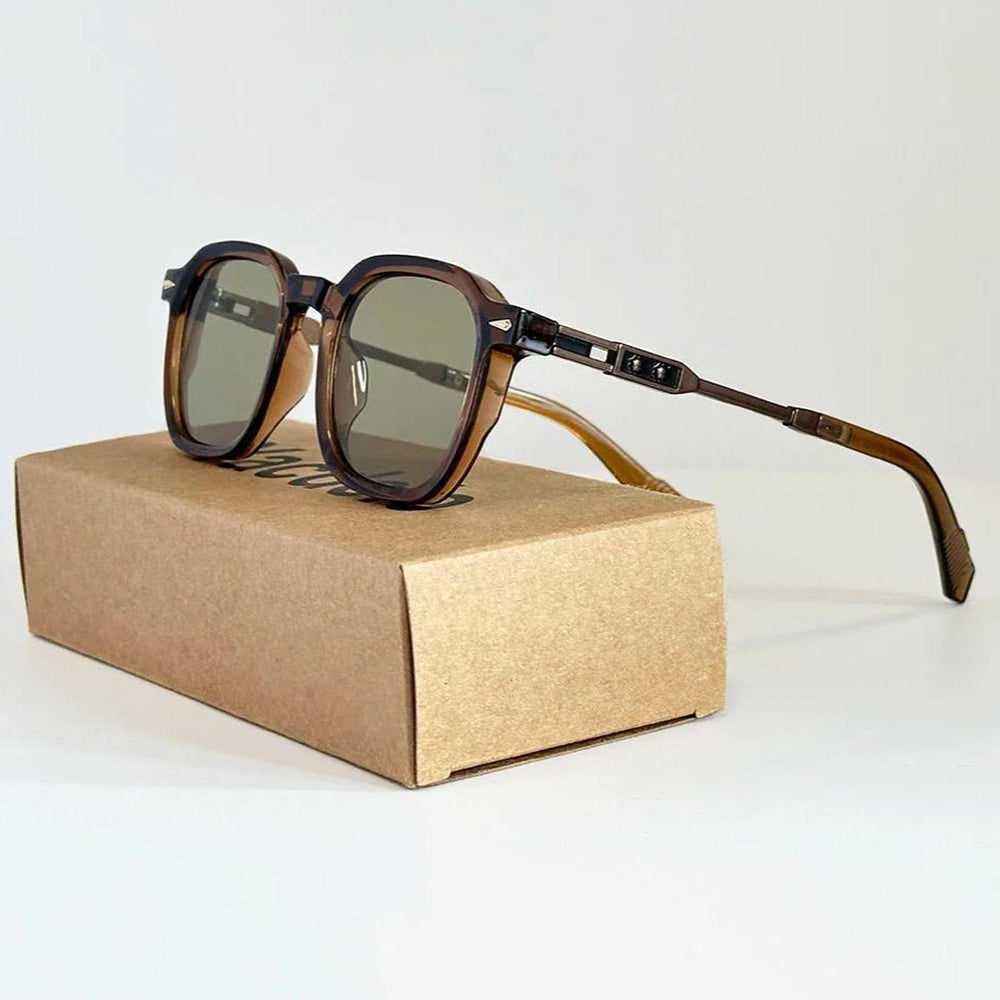 Henry | Sunglasses Vintage Angular Frame UV400 Protection
