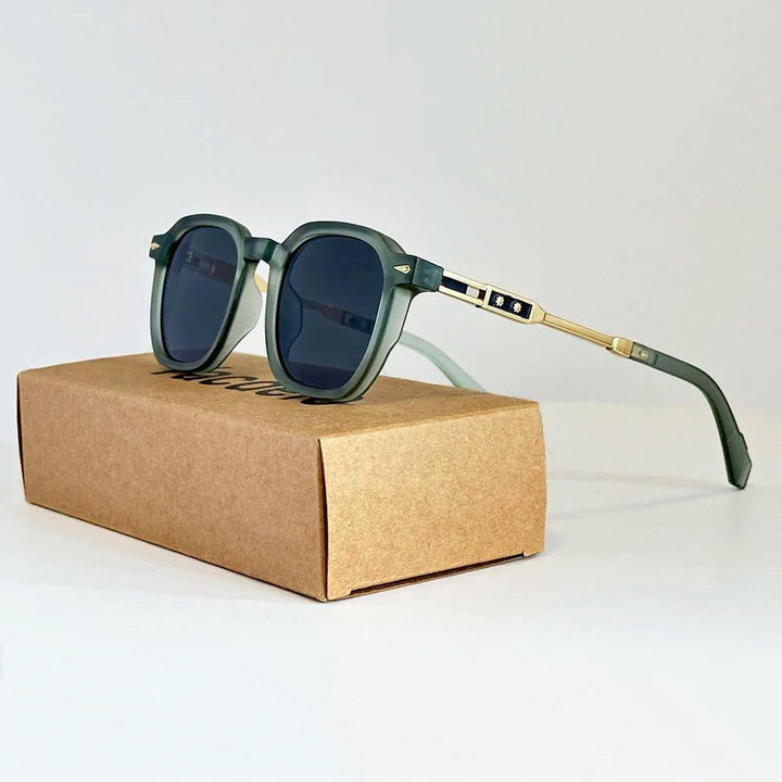 Henry | Sunglasses Vintage Angular Frame UV400 Protection