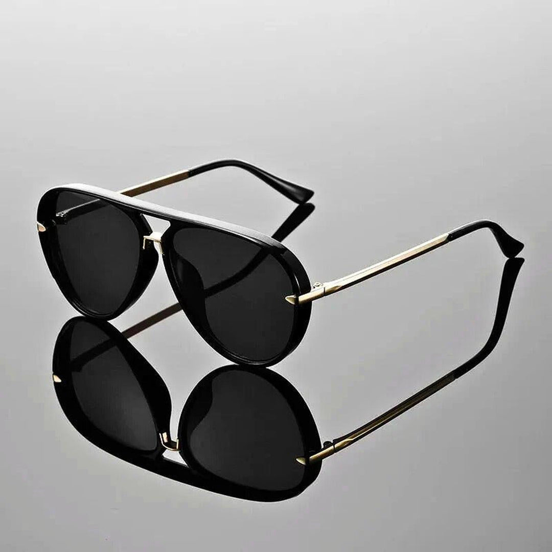 Isabella | Sunglasses Aviator Style Green Gradient Lenses UV Protection