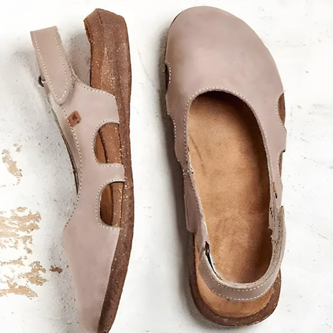 Isabella | Women's Cutout Closed Toe Espadrilles Casual Flats