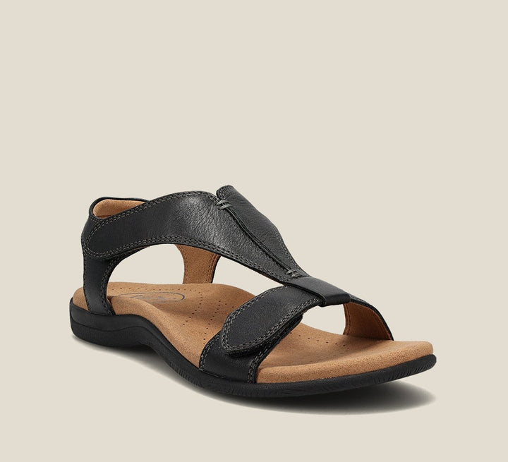 Isabella | Women's Open Toe Sandals Adjustable Straps Comfort Heel