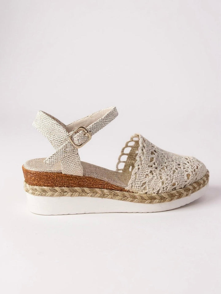 Jacklyn | Women's Boho Wedge Espadrilles Ankle Strap Sandals