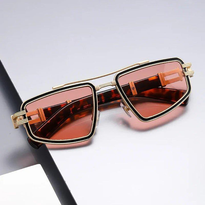 Jackson | Sunglasses Angular Aviator Double Bridge UV400 Protection