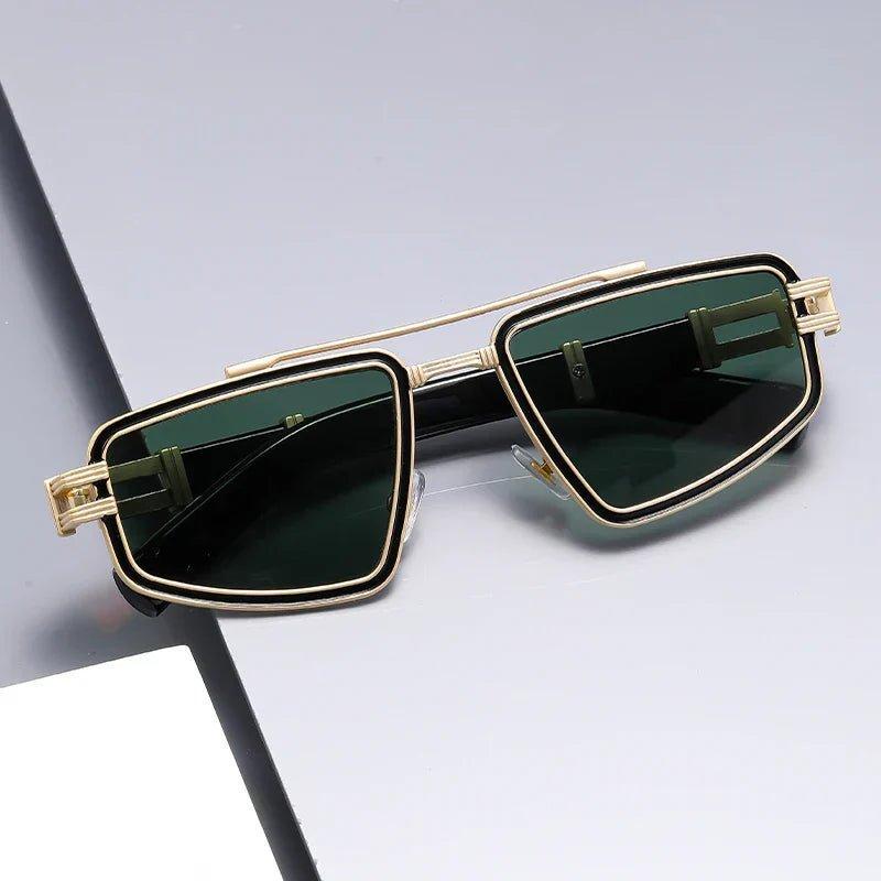 Jackson | Sunglasses Angular Aviator Double Bridge UV400 Protection