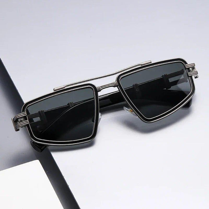 Jackson | Sunglasses Angular Aviator Double Bridge UV400 Protection