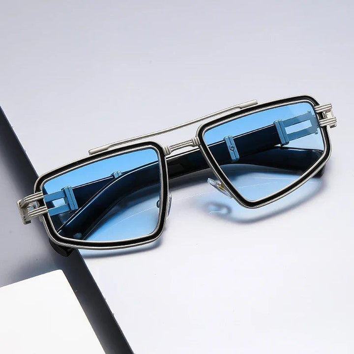 Jackson | Sunglasses Angular Aviator Double Bridge UV400 Protection