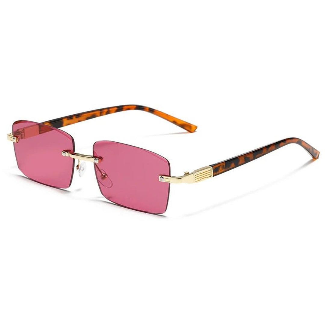 James | Sunglasses Rimless Retro Tinted UV400 Protection