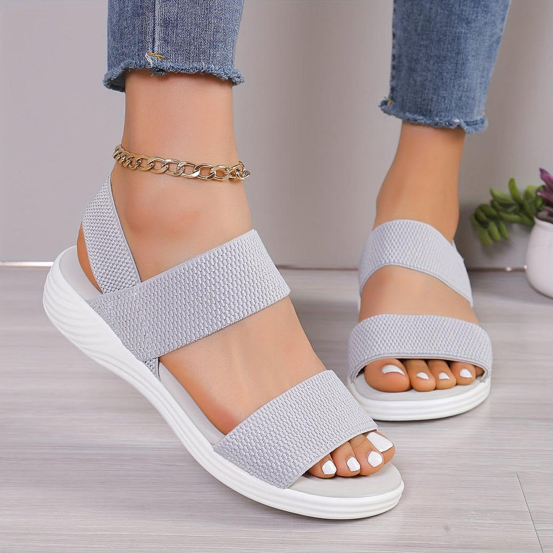 Jasmine | Women's Elastic Strap Lightweight Summer Sandals