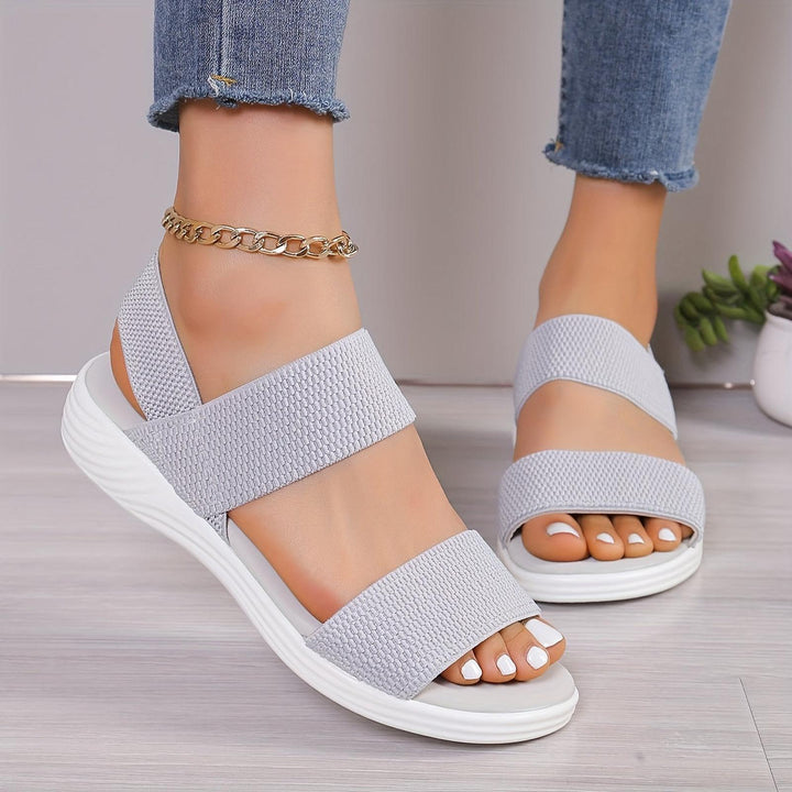 Jasmine | Women's Elastic Strap Lightweight Summer Sandals