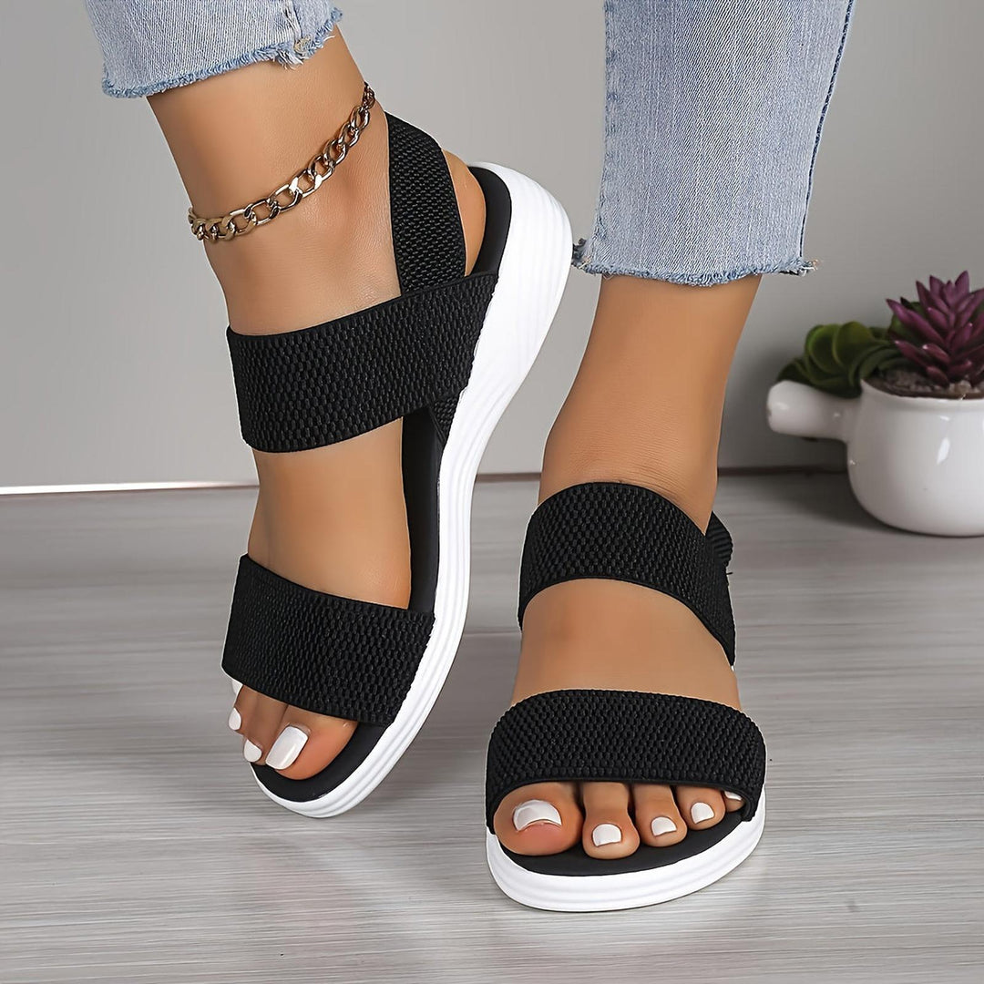 Jasmine | Women's Elastic Strap Lightweight Summer Sandals