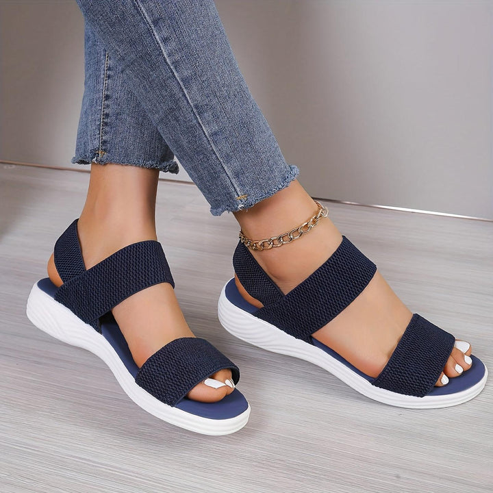Jasmine | Women's Elastic Strap Lightweight Summer Sandals