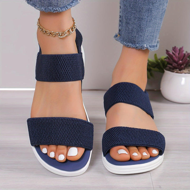 Jasmine | Women's Elastic Strap Lightweight Summer Sandals