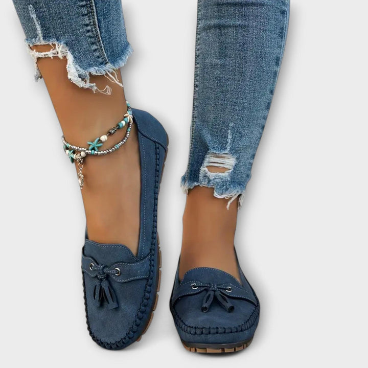 Jessica | Women Orthopedic Tassel Slip On Loafers
