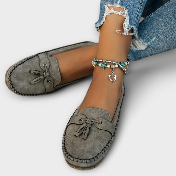 Jessica | Women Orthopedic Tassel Slip On Loafers