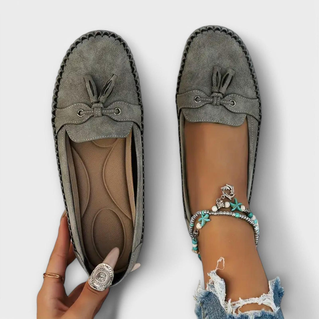 Jessica | Women Orthopedic Tassel Slip On Loafers