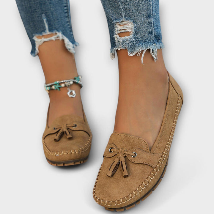 Jessica | Women Orthopedic Tassel Slip On Loafers