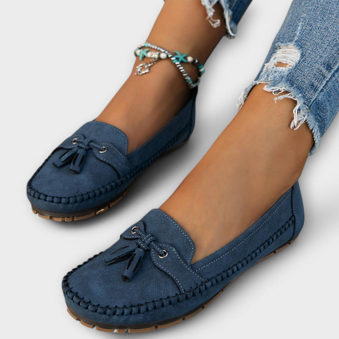 Jessica | Women Orthopedic Tassel Slip On Loafers