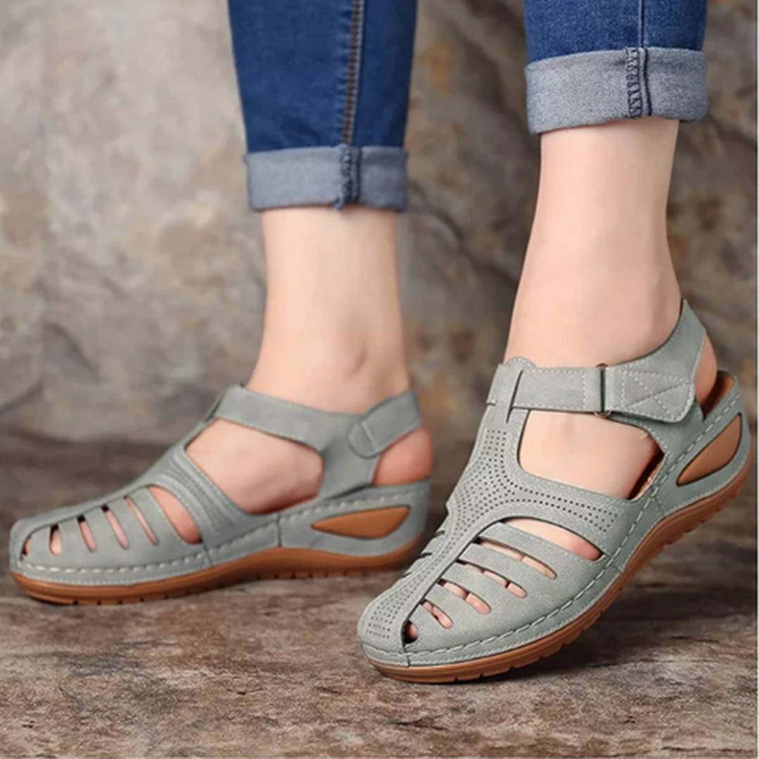 Jessica | Women's Closed Toe Adjustable Comfort Espadrilles Sandals