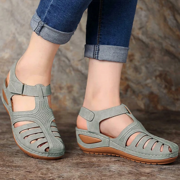 Jessica | Women's Closed Toe Adjustable Comfort Espadrilles Sandals