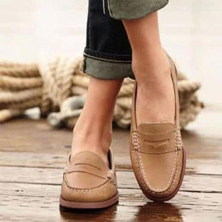 Julia | Women Orthopedic Classic Penny Slip On Loafers