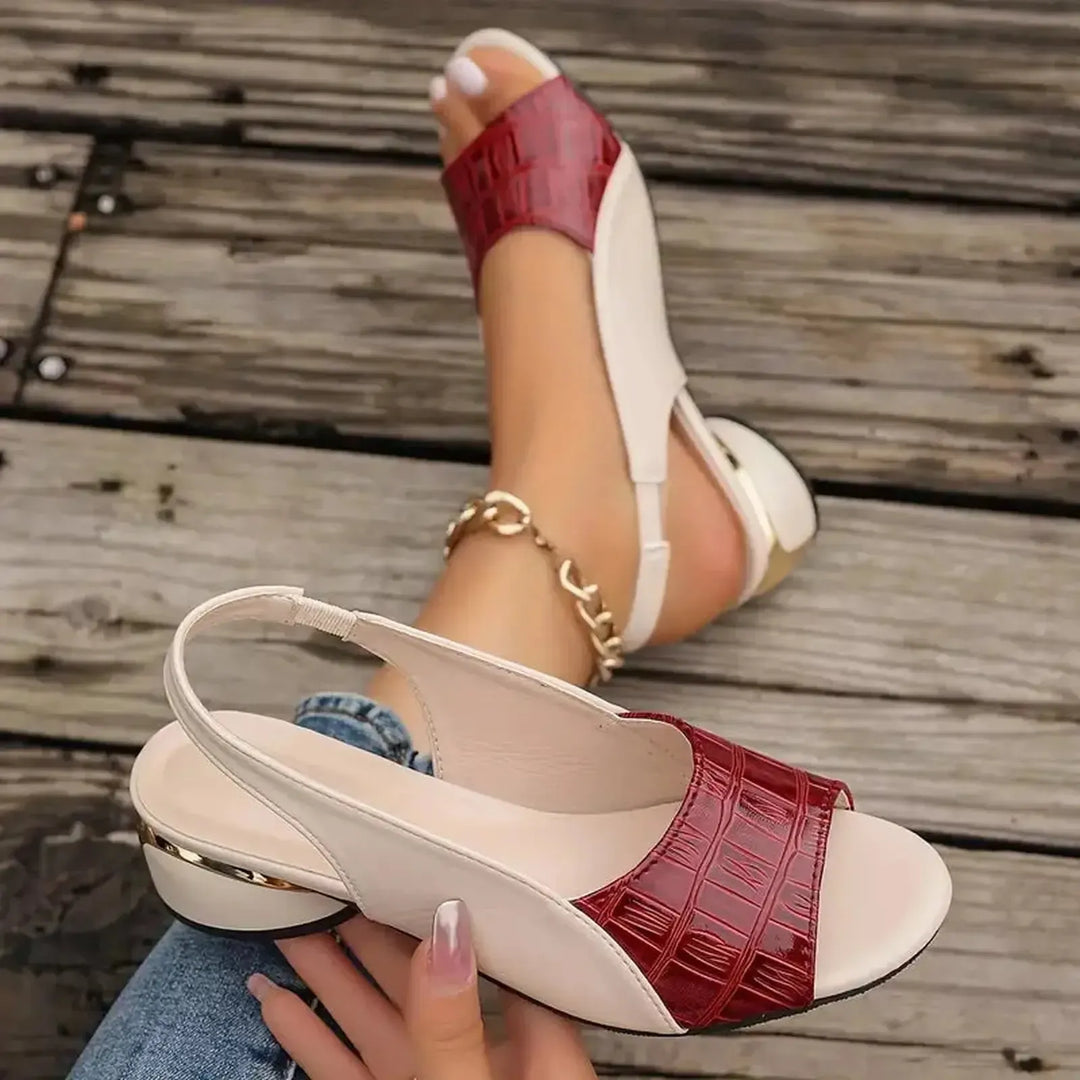 Kaitlyn | Women's Slingback Open Toe Espadrilles Sandals