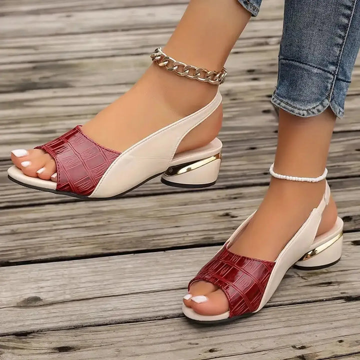Kaitlyn | Women's Slingback Open Toe Espadrilles Sandals
