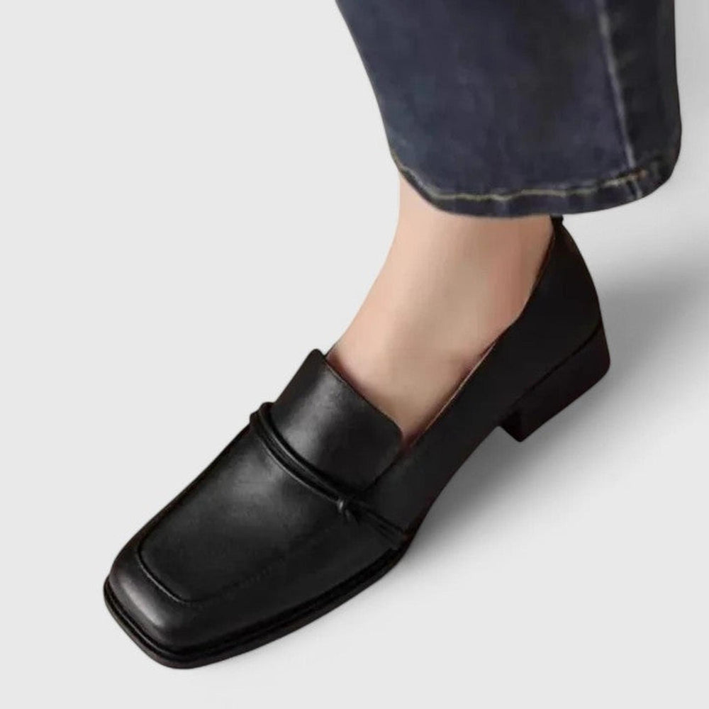 Kayla | Women Orthopedic Square Toe Classic Loafers