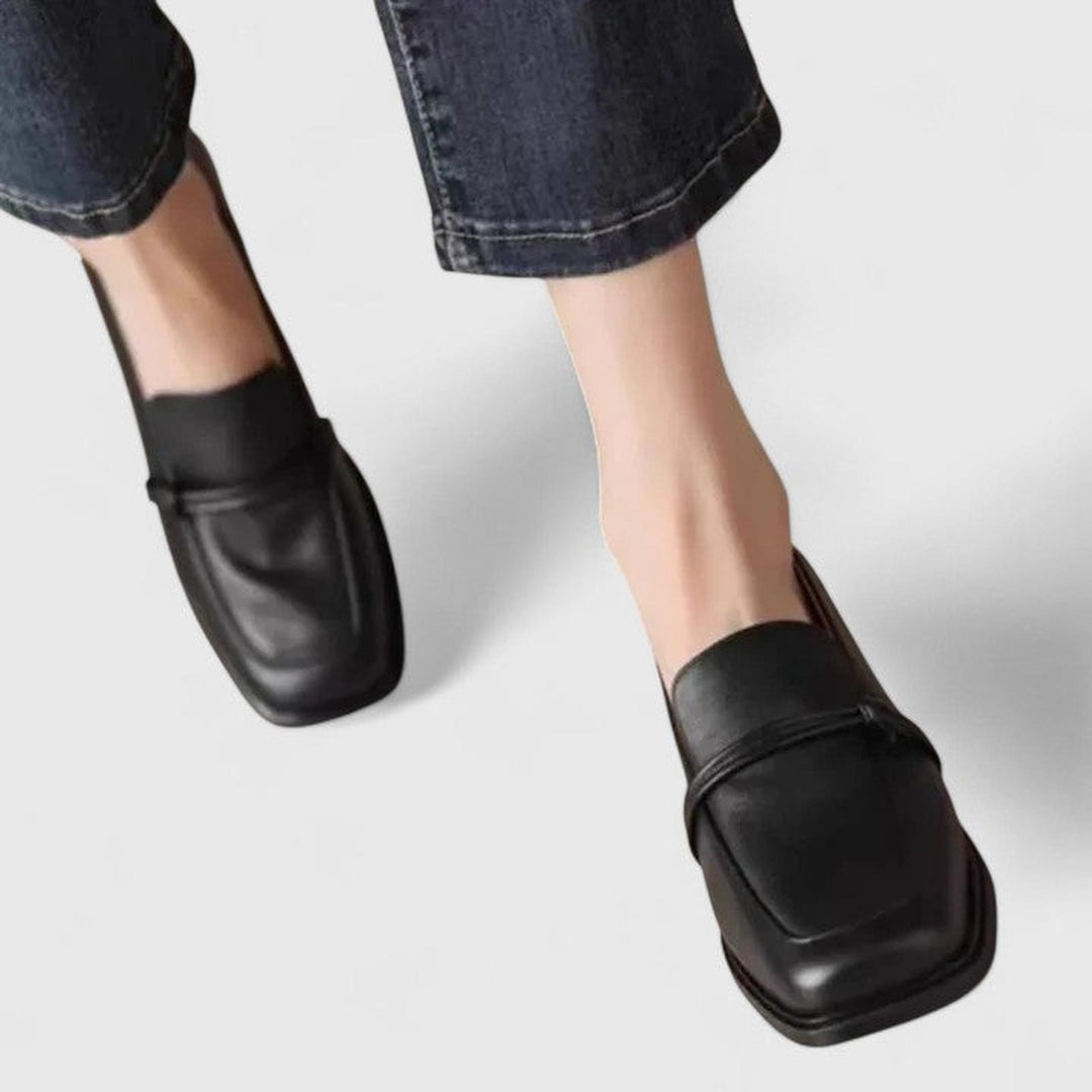 Kayla | Women Orthopedic Square Toe Classic Loafers