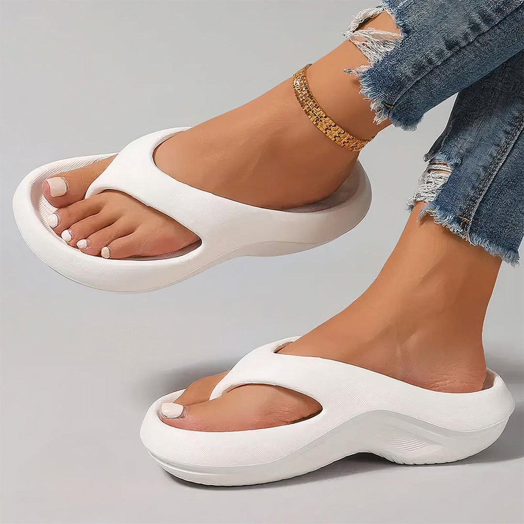 Lauren | Women's Platform Slip On Espadrilles Sandals