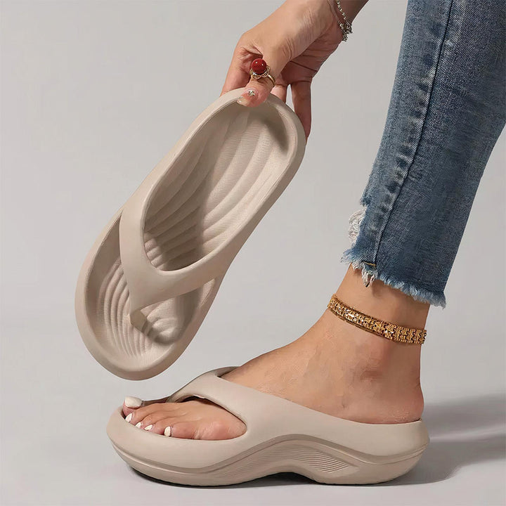 Lauren | Women's Platform Slip On Espadrilles Sandals