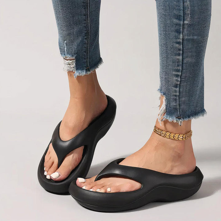 Lauren | Women's Platform Slip On Espadrilles Sandals