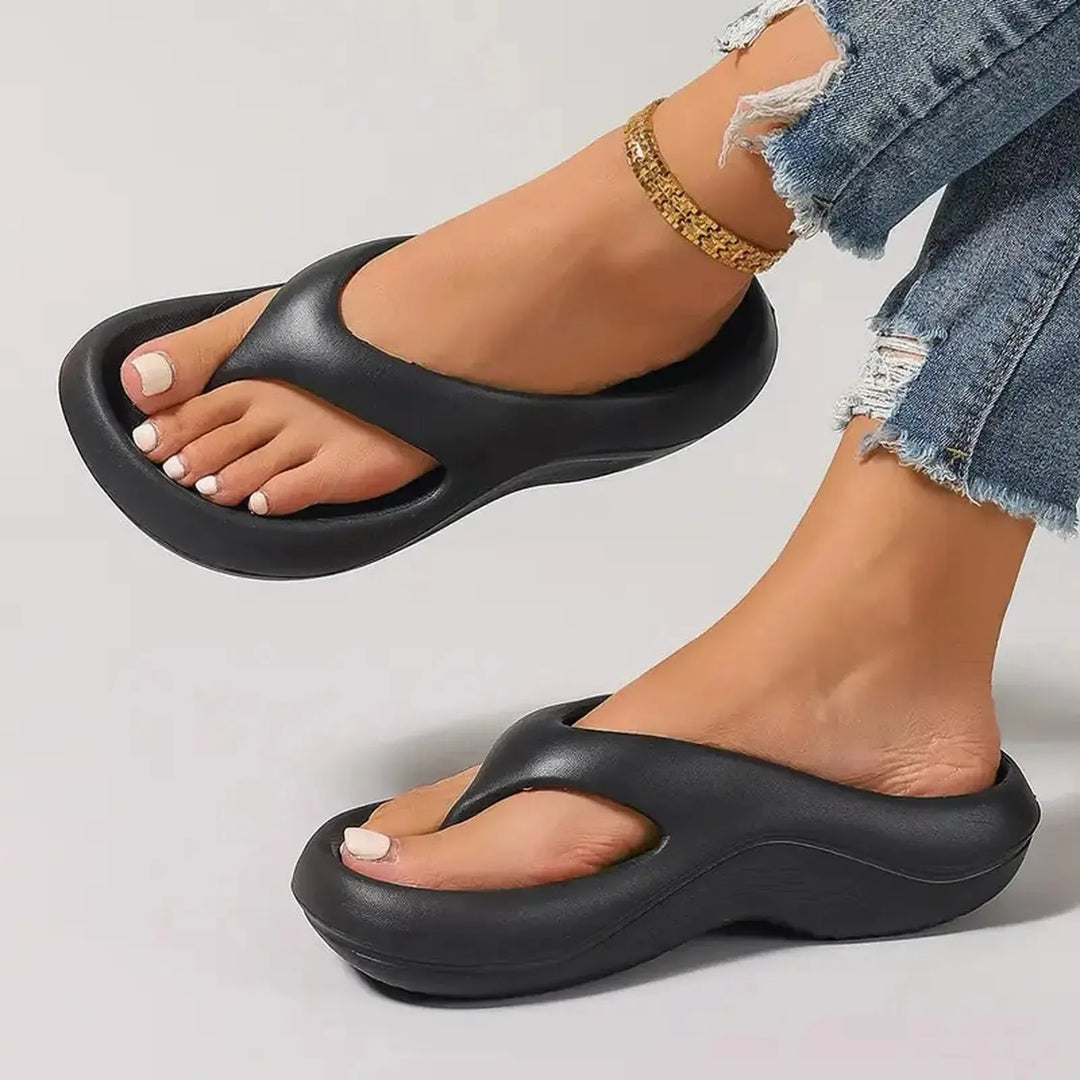 Lauren | Women's Platform Slip On Espadrilles Sandals
