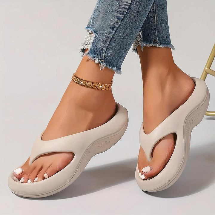 Lauren | Women's Platform Slip On Espadrilles Sandals