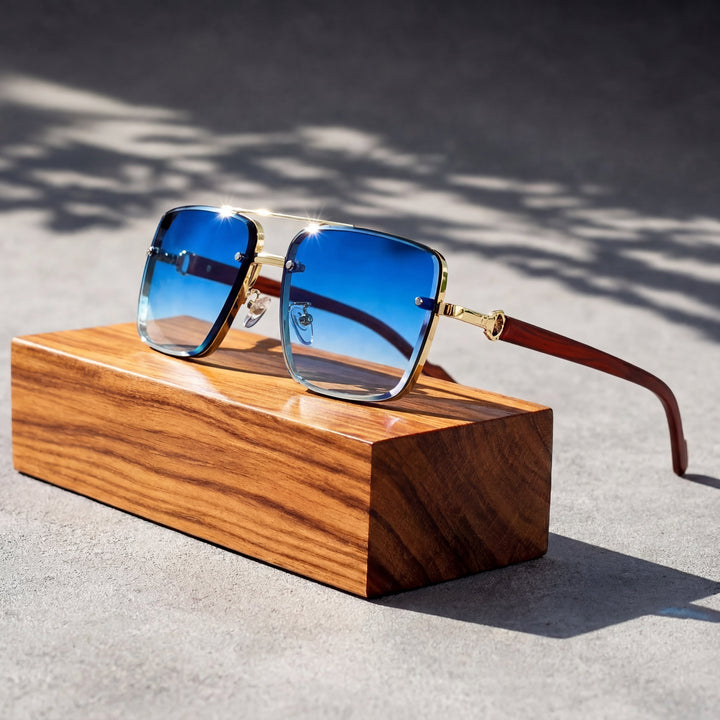 Layla | Sunglasses Aviator UV400 Protection Gradient Lenses